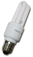 Energy efficient light, Energy saving light - DC compact fluorescent lamp