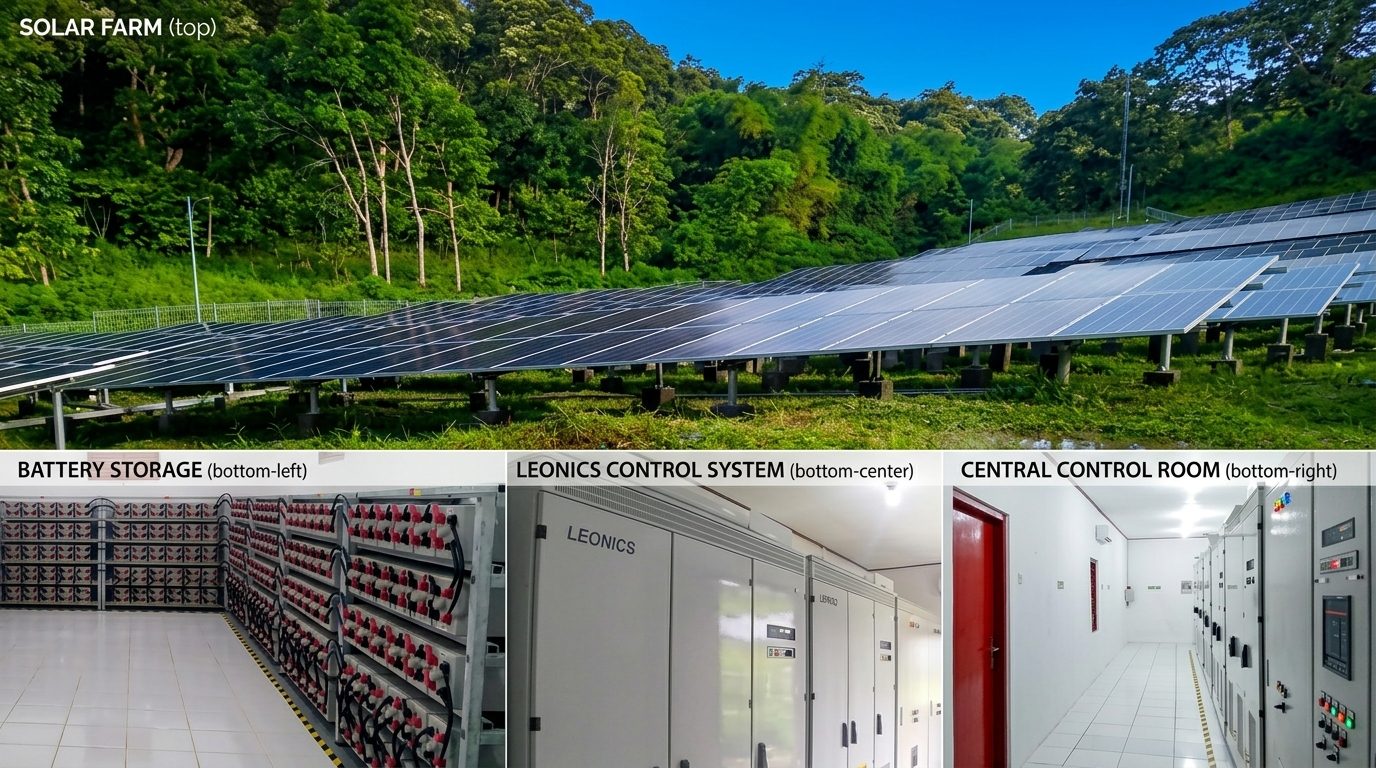 Palue Villages Solar Hybrid