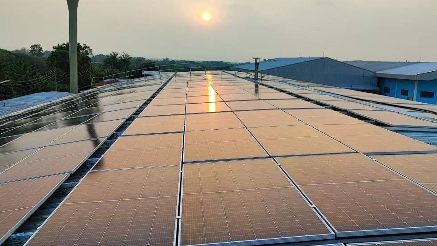 Thai-Denmark Dairy Cooperatives — 202 kWp Solar Rooftop
