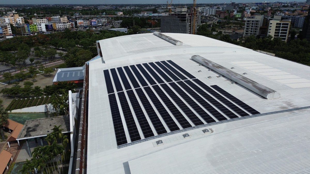 Thammasat Rangsit Convention Center — Solar Rooftop
